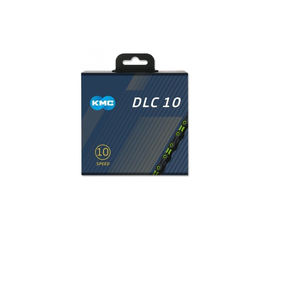 Chaîne 10V KMC DLC10 Noir/Vert