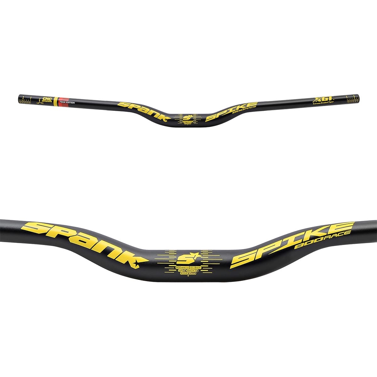 Cintre SPANK SPIKE 800 VIBROCORE TEAM EDITION Rise 30 mm 31,8/800 mm