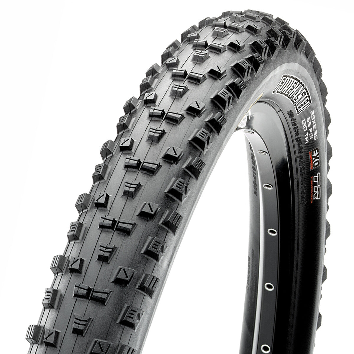MAXXIS FOREKASTER 27.5x2.40 Exo 3C MaxxTerra Tubeless Ready pehmeä musta rengas