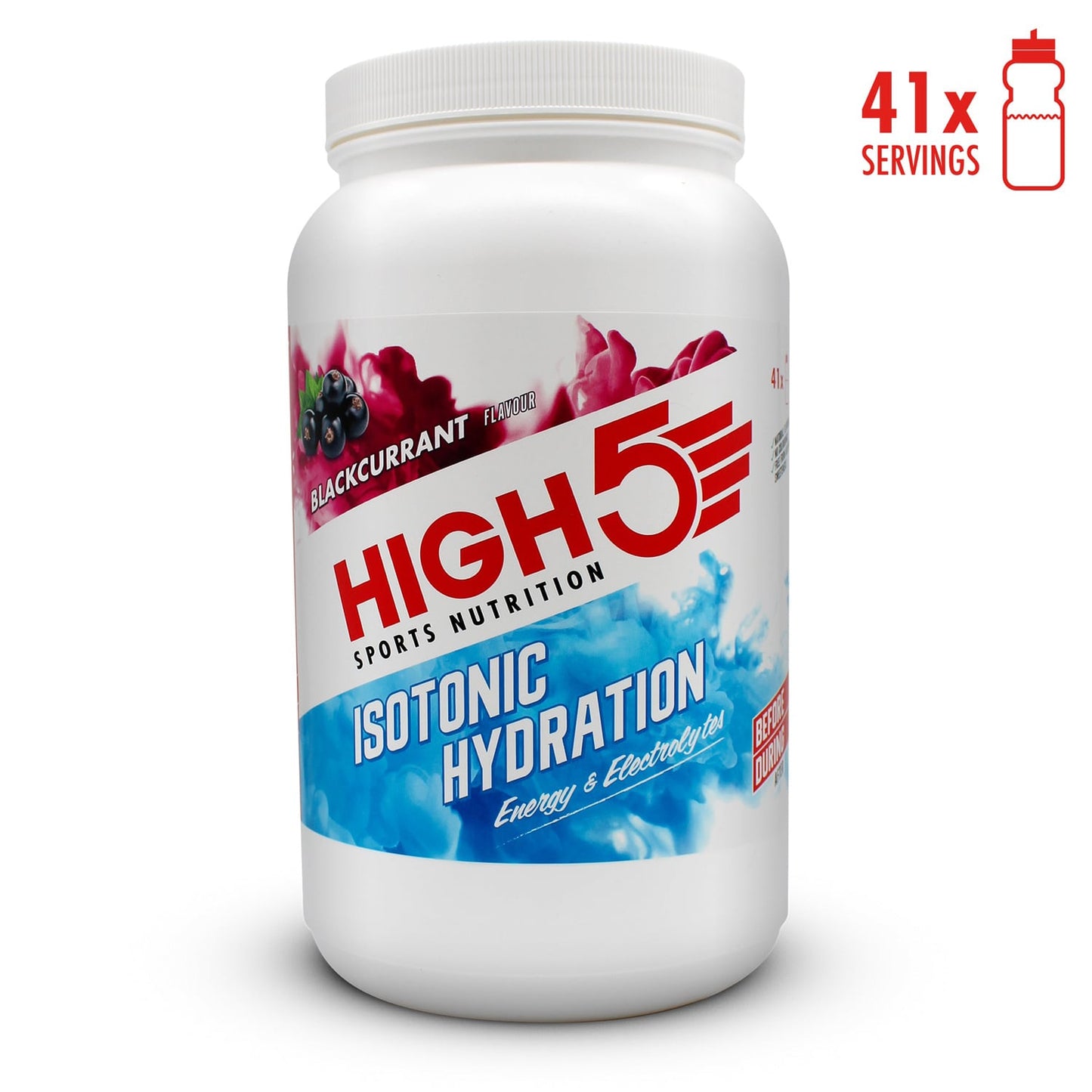 Energiajuoma HIGH5 ISOTONIC (1.23kg) Mustaherukka)