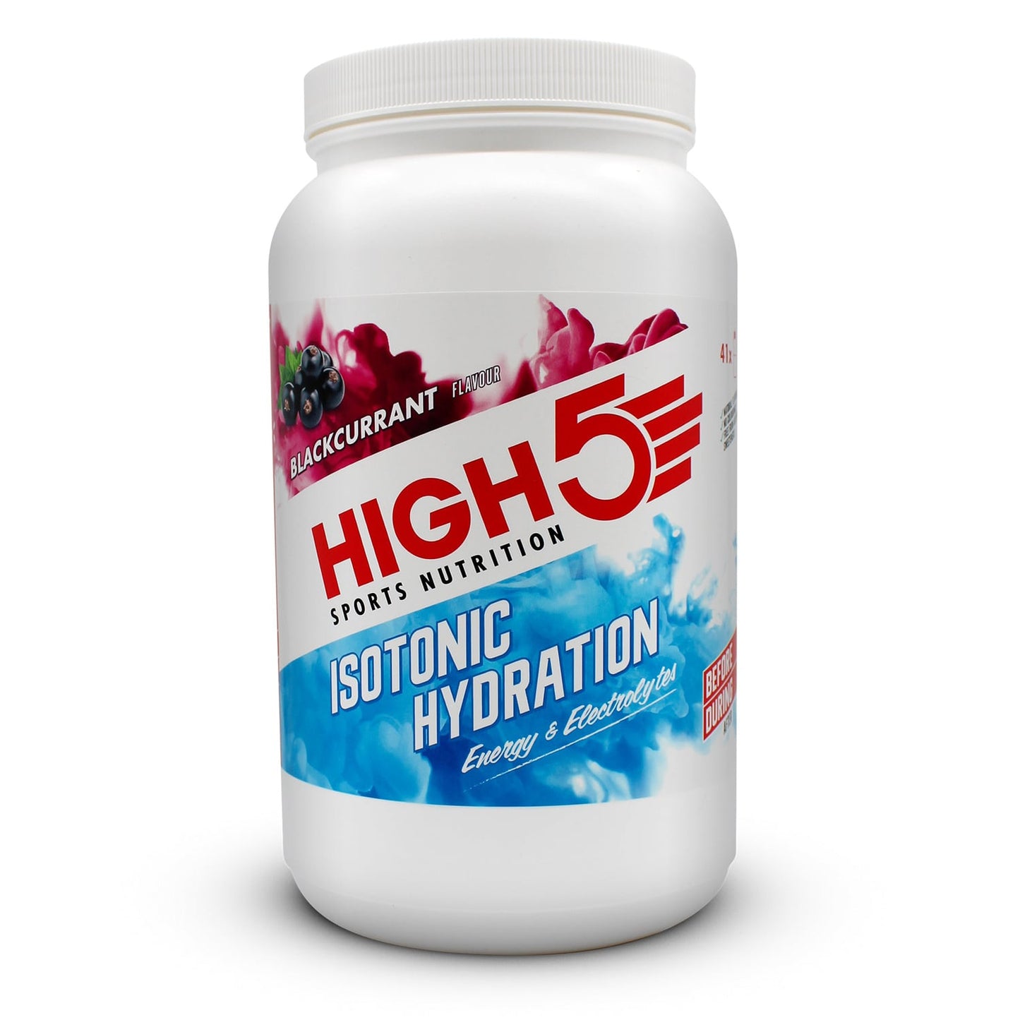 Energiajuoma HIGH5 ISOTONIC (1.23kg) Mustaherukka)