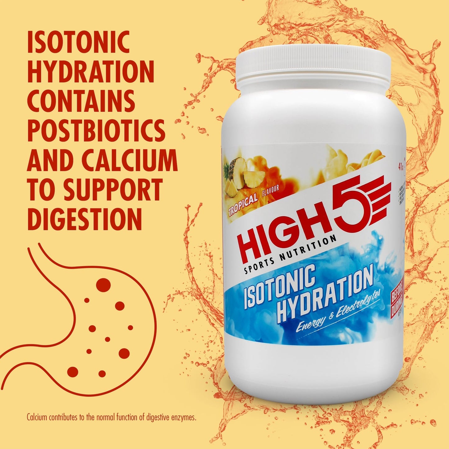 Energiajuoma HIGH5 ISOTONIC (1.23kg) Tropical (trooppinen)