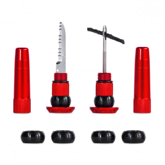 MUC OFF Integroitu Tubeless Repair Kit Punainen