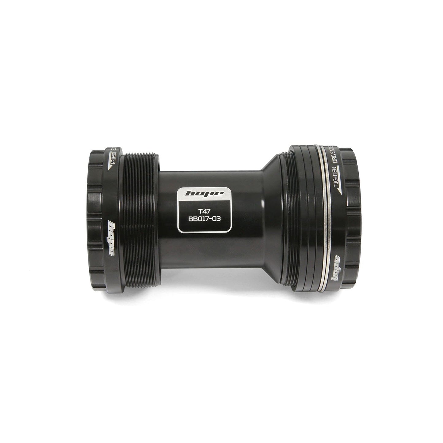 HOPE T47 68/73 mm kampiakseli 30 mm akseli #BBT476830SSN Musta