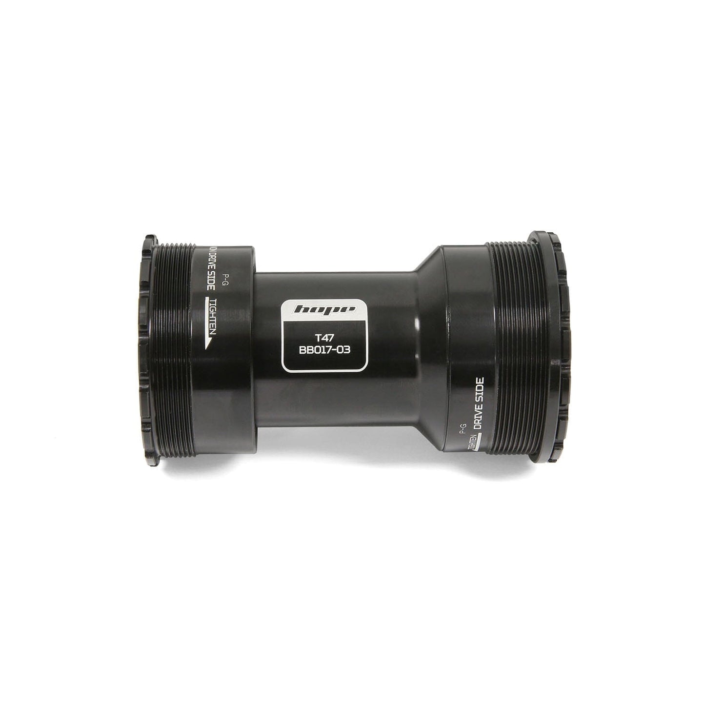 HOPE T47 86/92 mm kampiakseli 30 mm akseli #BBT478630SSN Musta