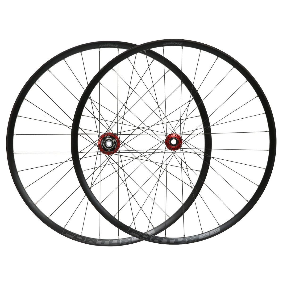 Pari HOPE FORTUS 26 W 29" PRO 5 -pyörät 15X110mm/12x148mm Boost Punainen
