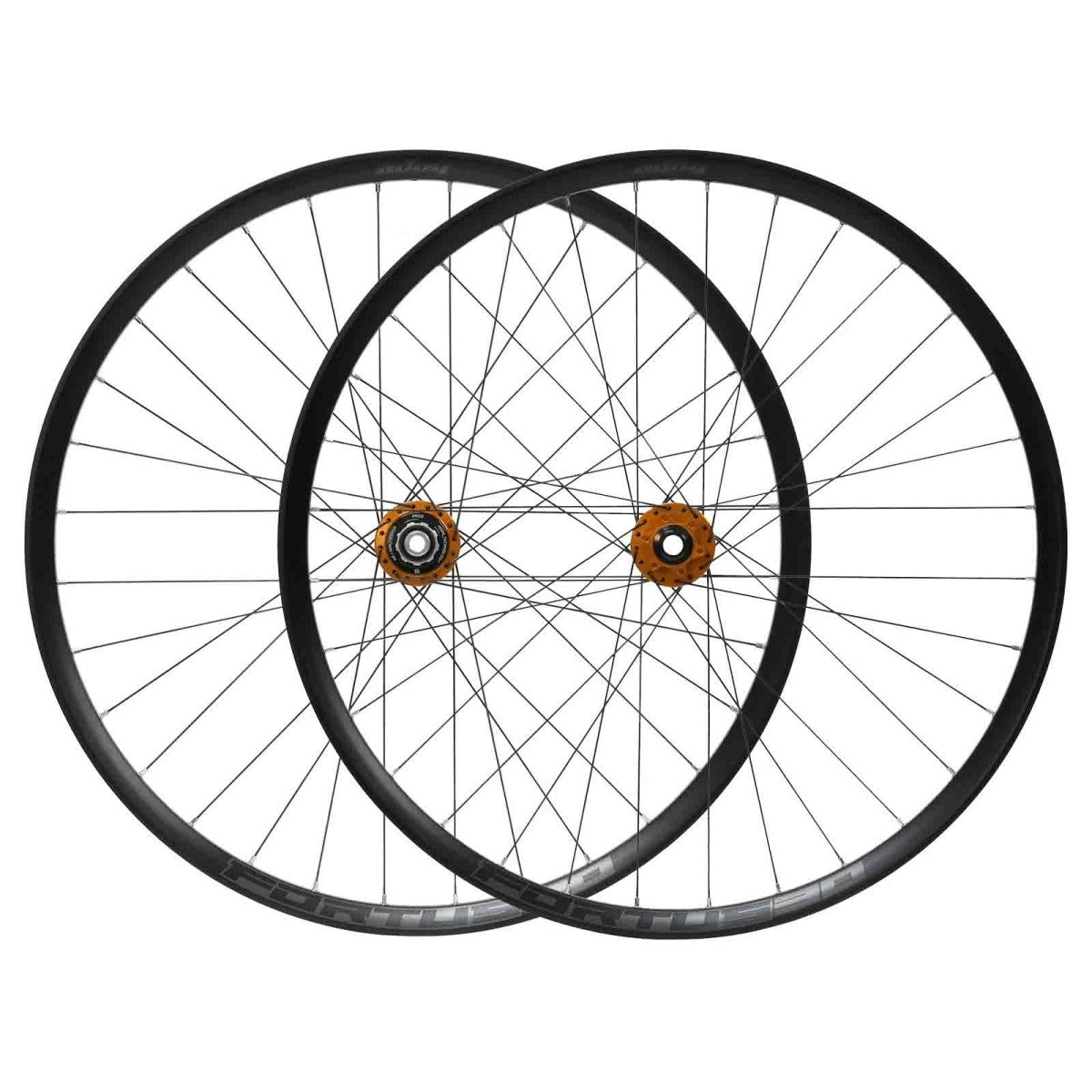 Pari HOPE FORTUS 30 W 29" PRO 5 -pyörät 15X110mm/12x148mm Boost Oranssi