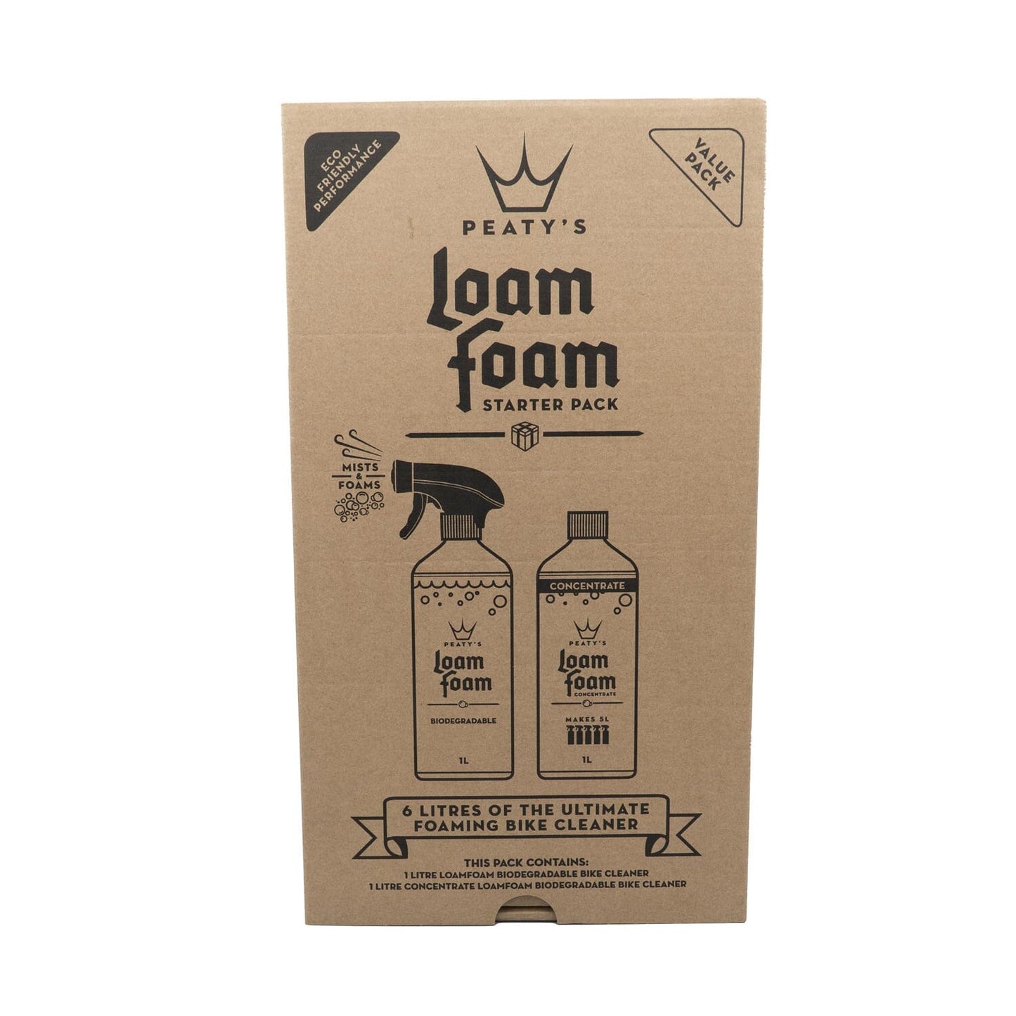 PEATY'S LOAM FOAM STARTER PACK -puhdistuspakkaus
