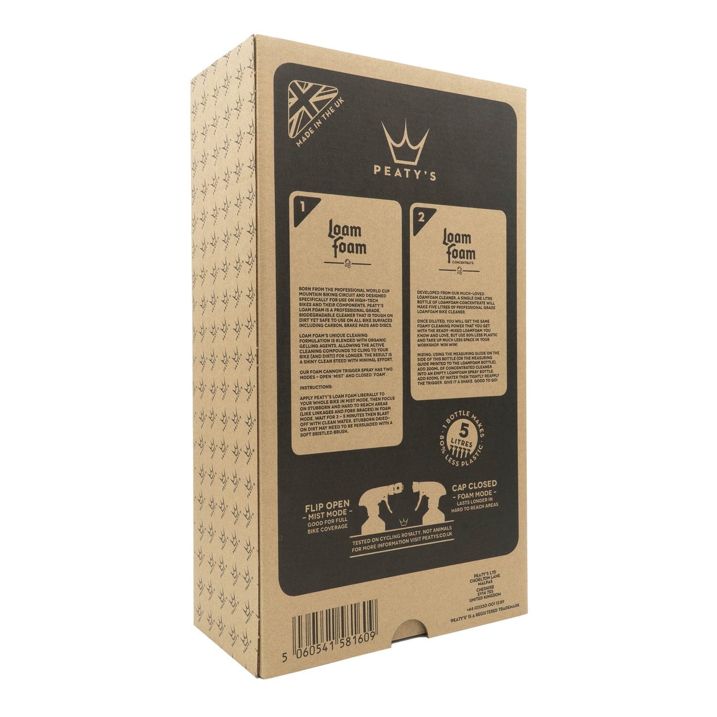 PEATY'S LOAM FOAM STARTER PACK -puhdistuspakkaus