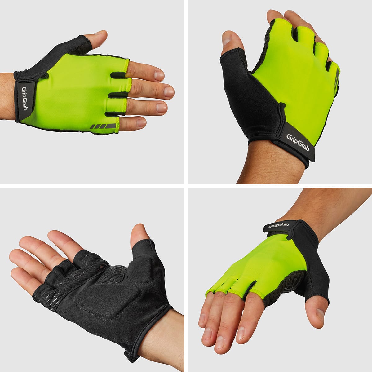 GRIPGRAB PRORIDE RC MAX Lyhyet käsineet Keltainen