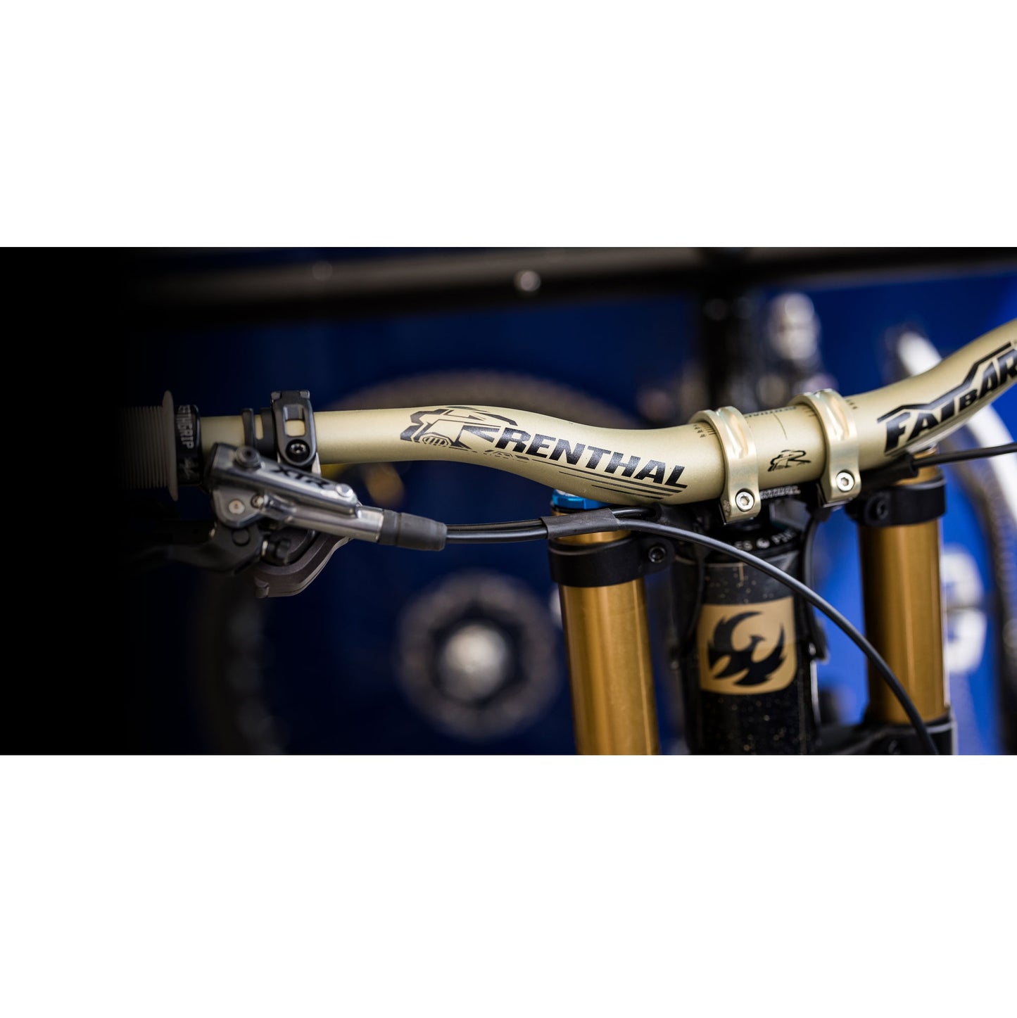 RENTHAL V3 FATBAR Rise 20mm 800mm Gold Hanger 20mm 800mm Gold Hanger