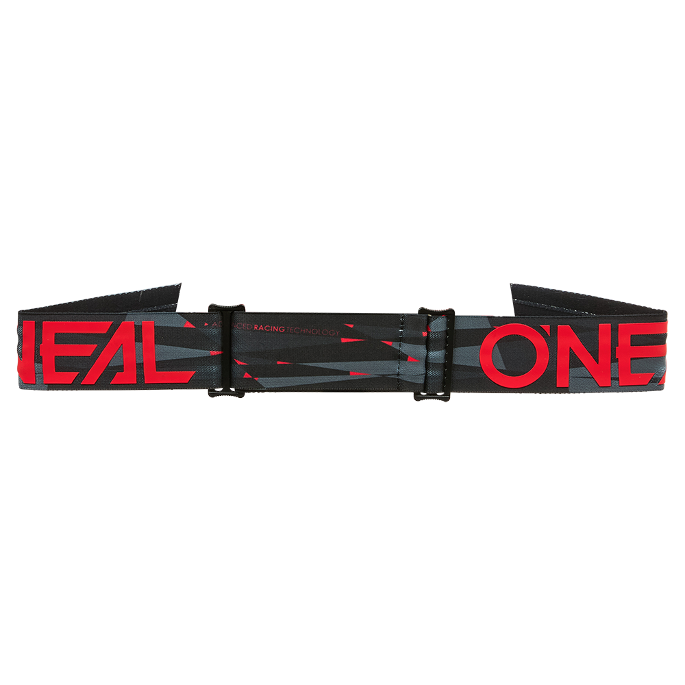 O'NEAL B-33 ICTUS naamari musta/punainen harmaa näyttö