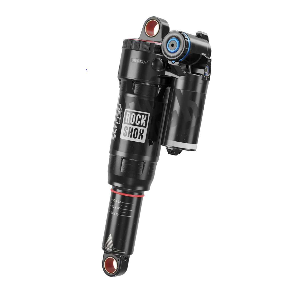 ROCKSHOX SUPER DELUXE Ultimate RC2T Standard/Standard Debonair Progressiivinen iskunvaimennin