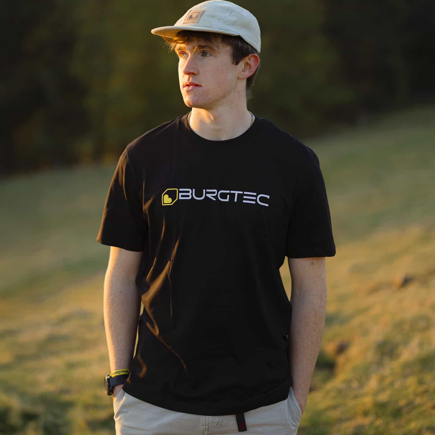 BURGTEC logo t-paita musta