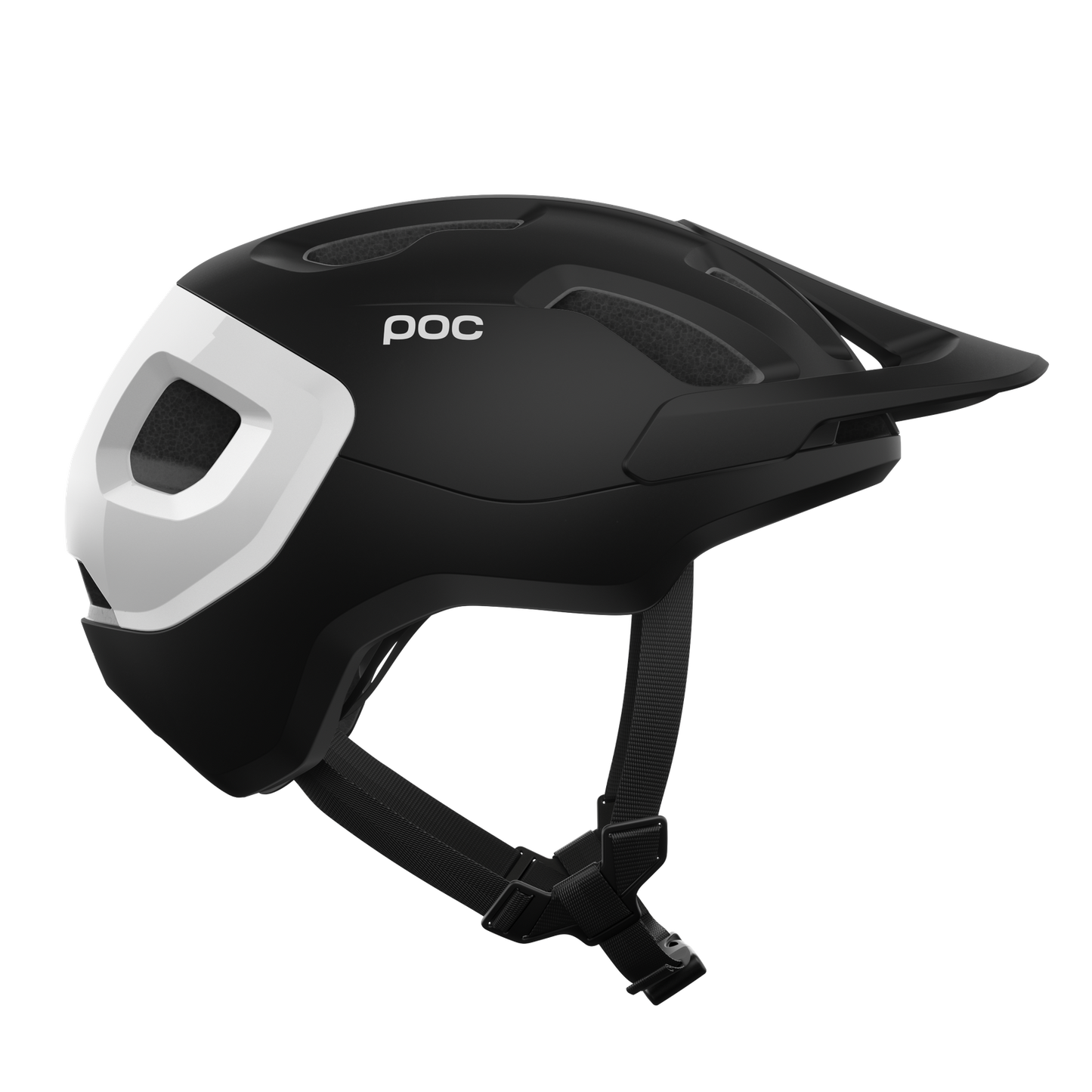 POC AXION RACE MIPS MTB-kypärä Matta musta/valkoinen
