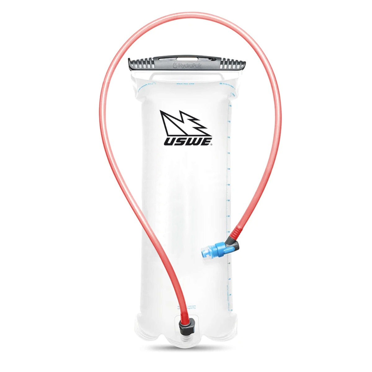 HYDRAPAK USWE ELITE P+P läpinäkyvä 2L vesipussi