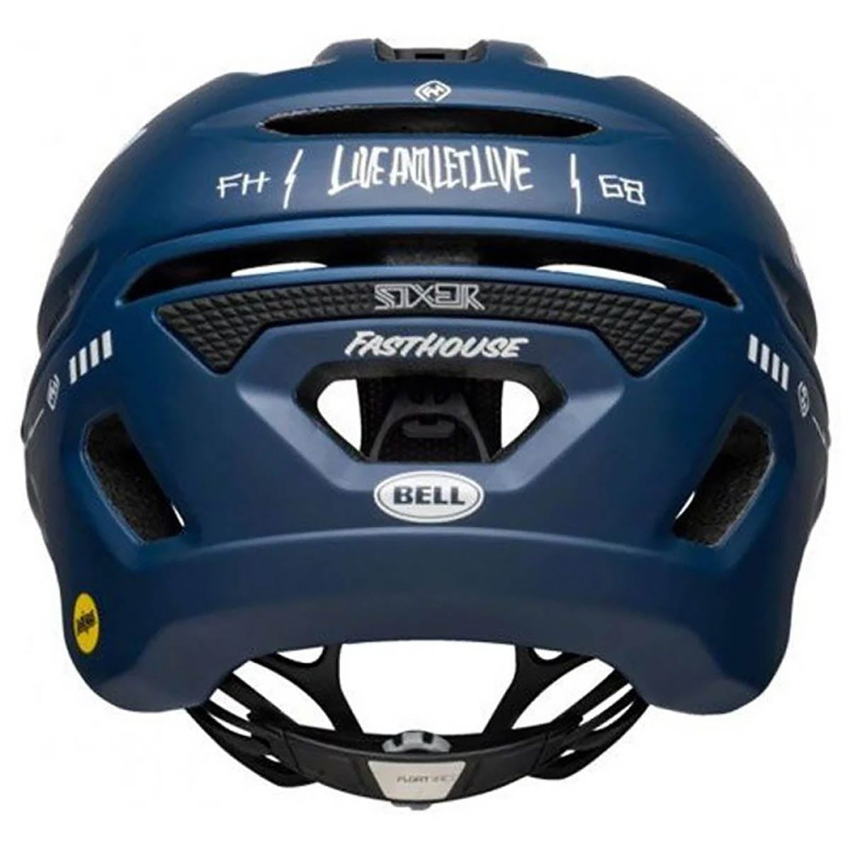 BELL SIXER MIPS FAST HOUSE MTB-kypärä Sininen/Valkoinen