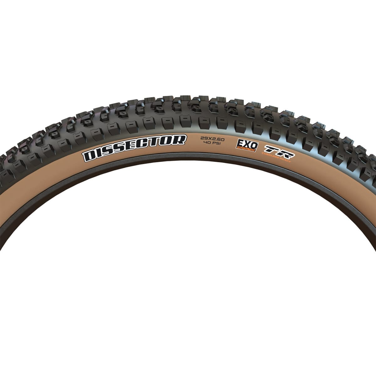 MAXXIS DISSECTOR 29x2.60 Exo Tubeless Ready Pehmeä Tanwall-rengas
