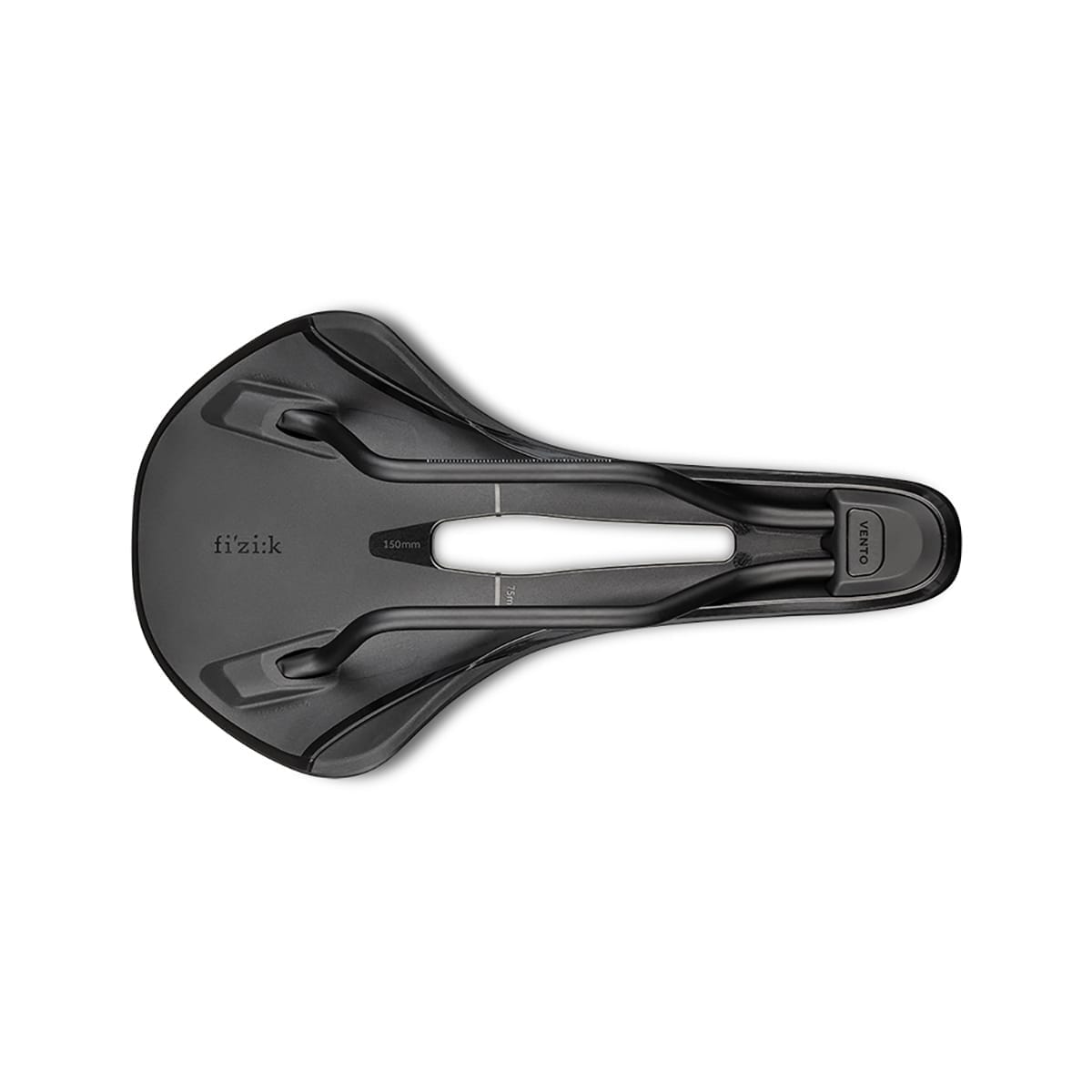 Satula FIZIK VENTO ANTARES R5 150 mm S-Alloy Rails Musta