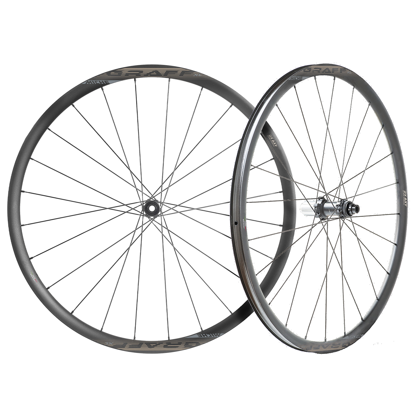 Pari MICHE GRAFF XL DISC Tubeless Ready -pyörät (keskuslukko)