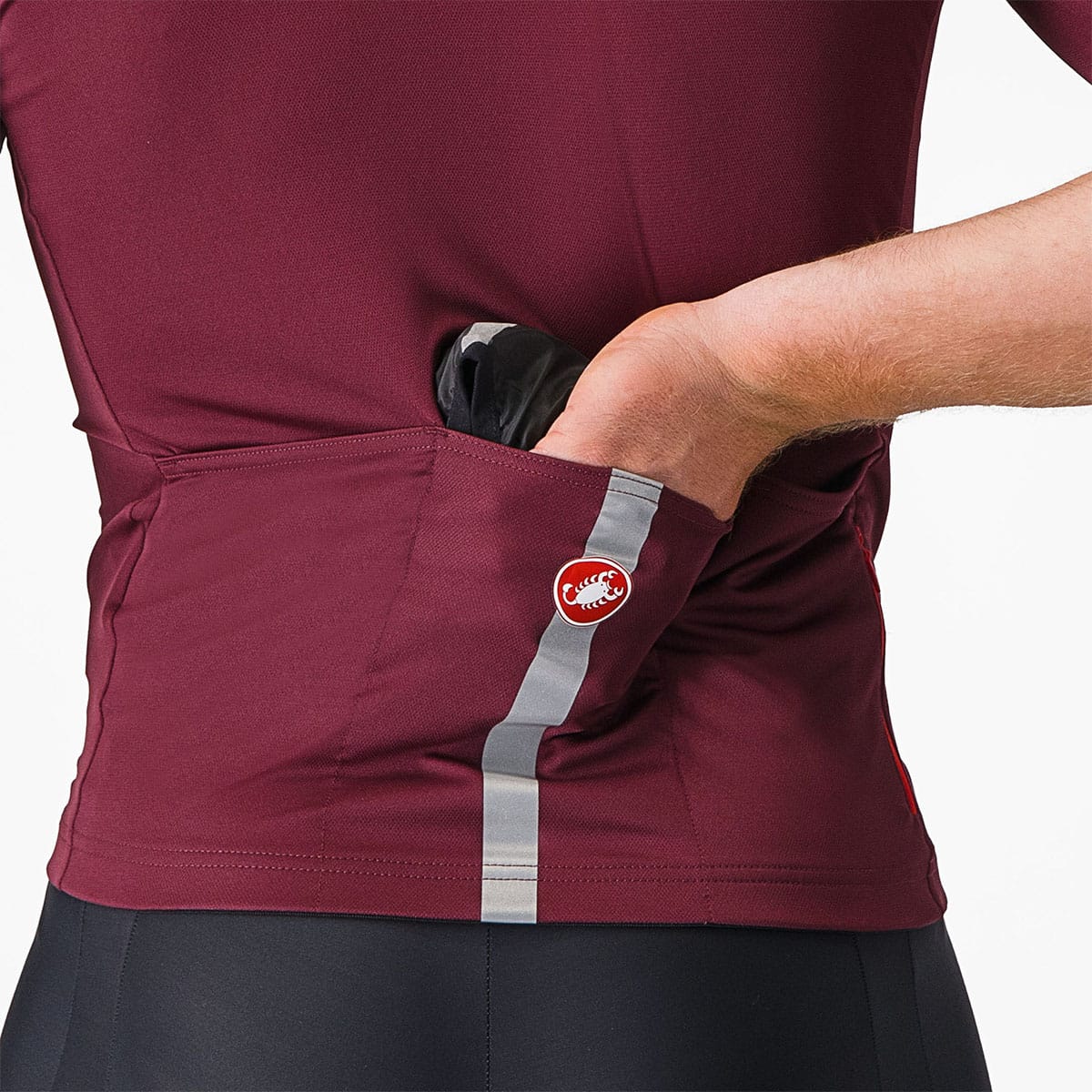 CASTELLI SQUADRA STRETCH liivi musta/harmaa