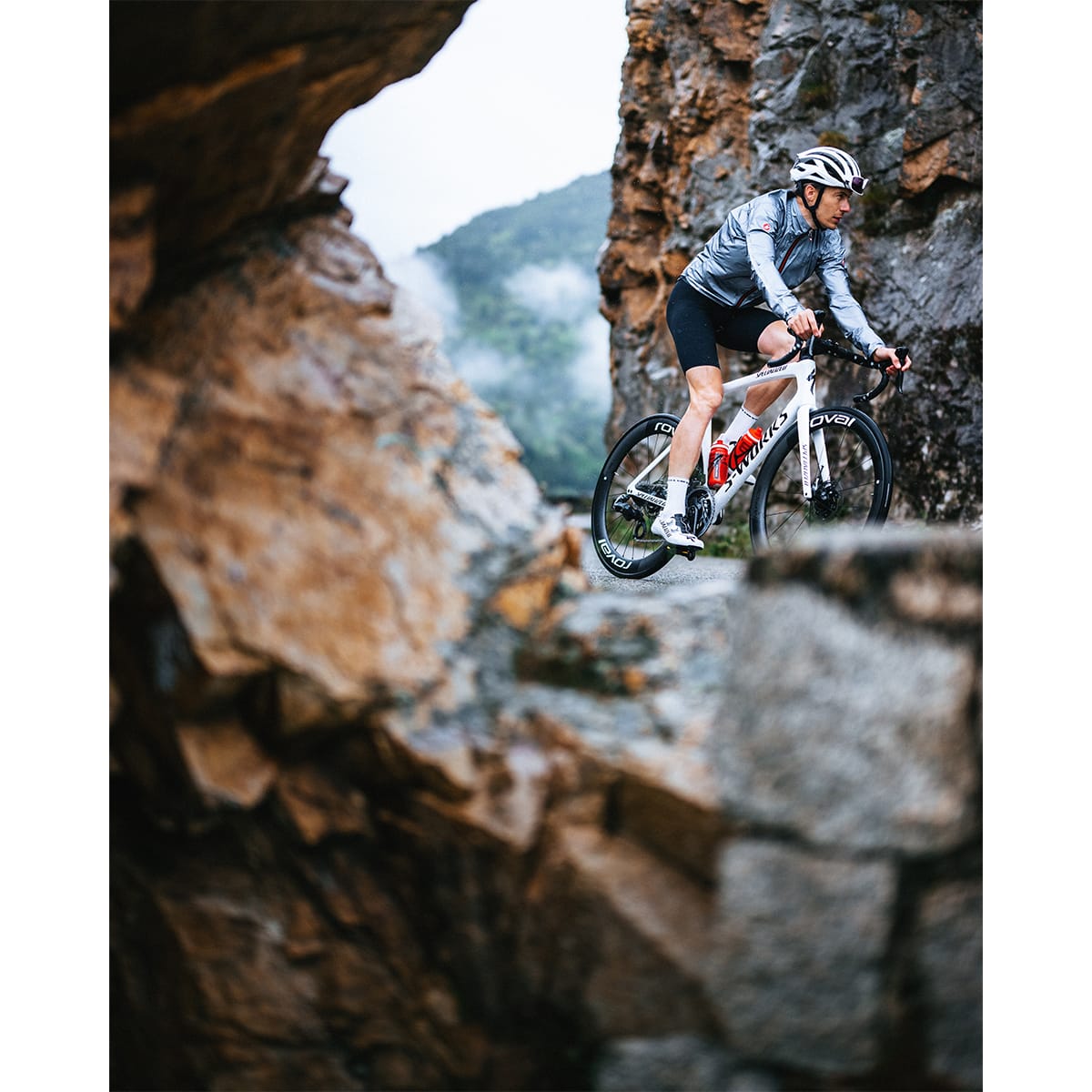 CASTELLI TEMPESTA LITE -takki Harmaa