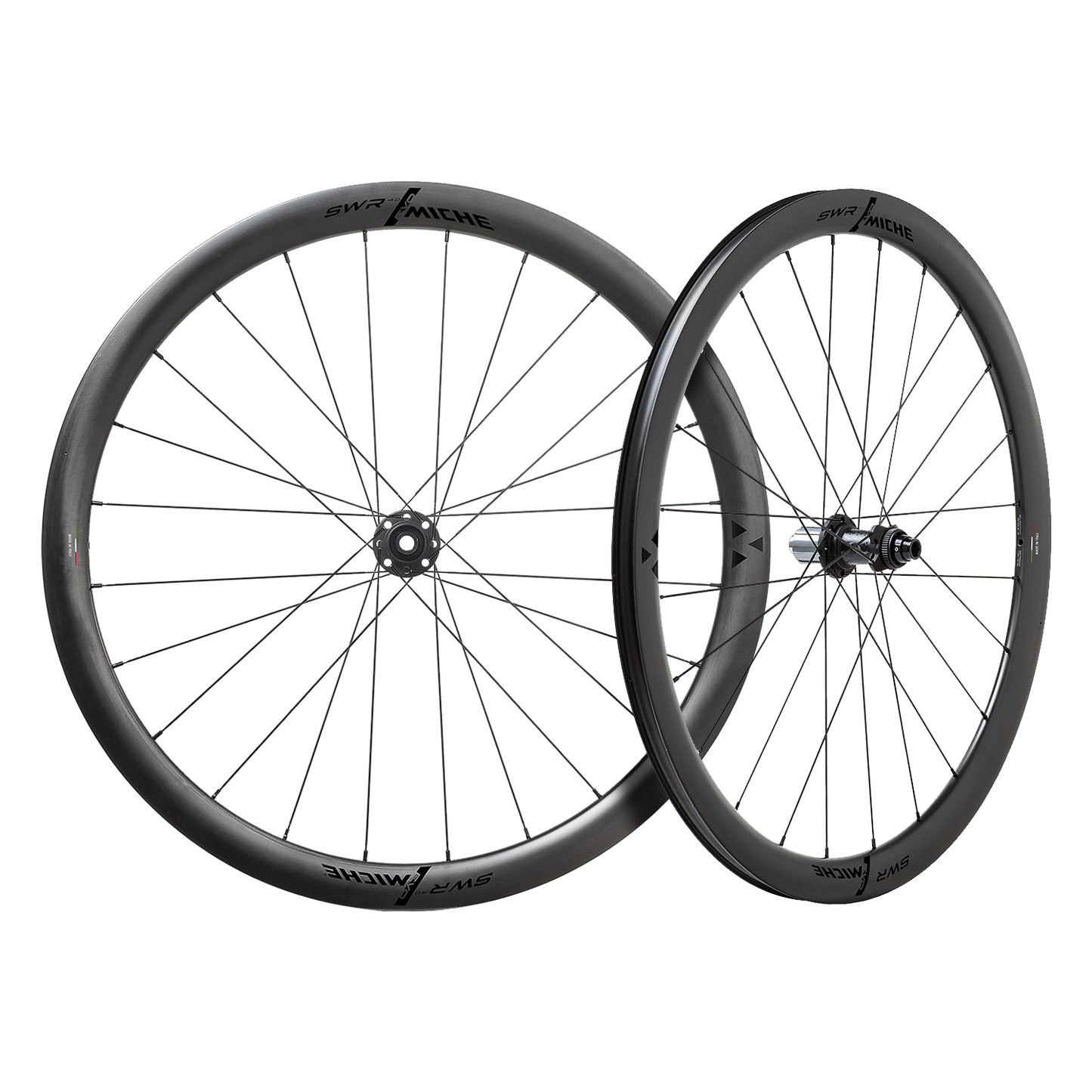 Pari MICHE SWR EVO 40 DISC Tubeless Ready -vanteita (keskuslukitus)