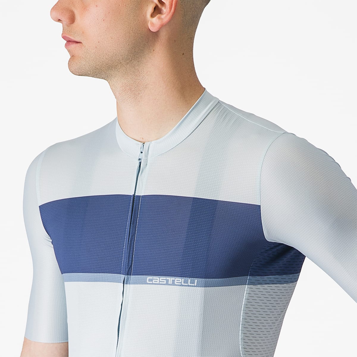 CASTELLI TRADIZIONE Lyhythihainen Jersey Sininen