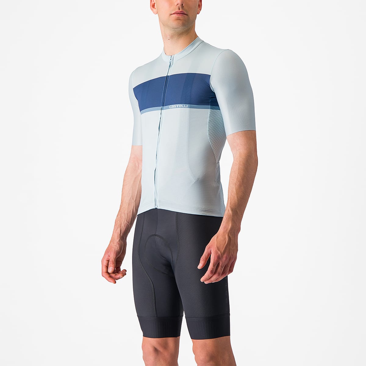 CASTELLI TRADIZIONE Lyhythihainen Jersey Sininen
