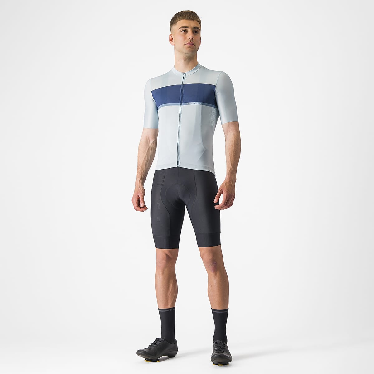 CASTELLI TRADIZIONE Lyhythihainen Jersey Sininen