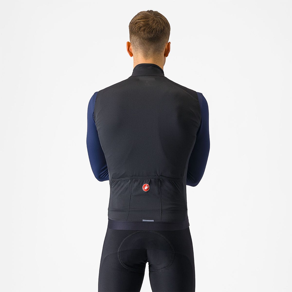 CASTELLI ESPRESSO hihaton liivi musta