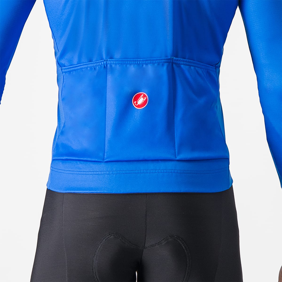 CASTELLI LINEARE pitkähihainen Jersey sininen