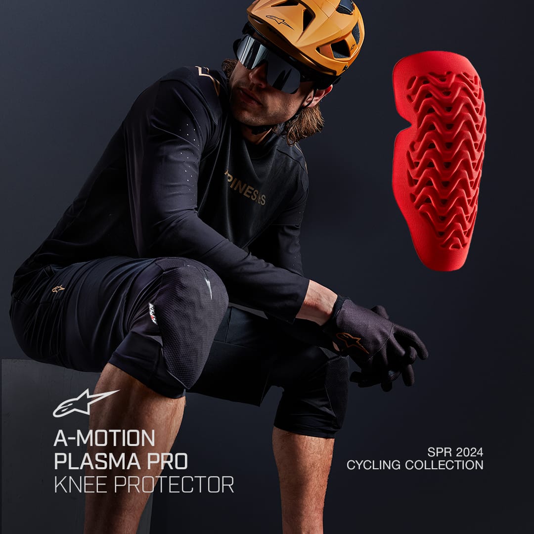 ALPINESTARS A-IMPACT PLASMA PRO polvisuojat musta/valkoinen