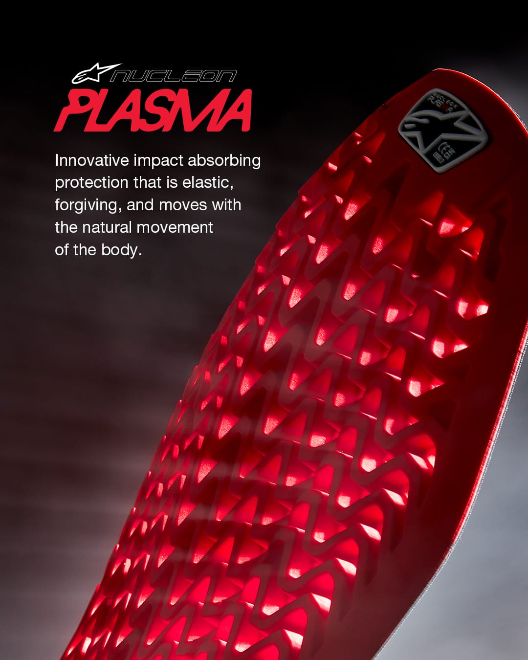 ALPINESTARS A-IMPACT PLASMA PRO polvisuojat musta/valkoinen