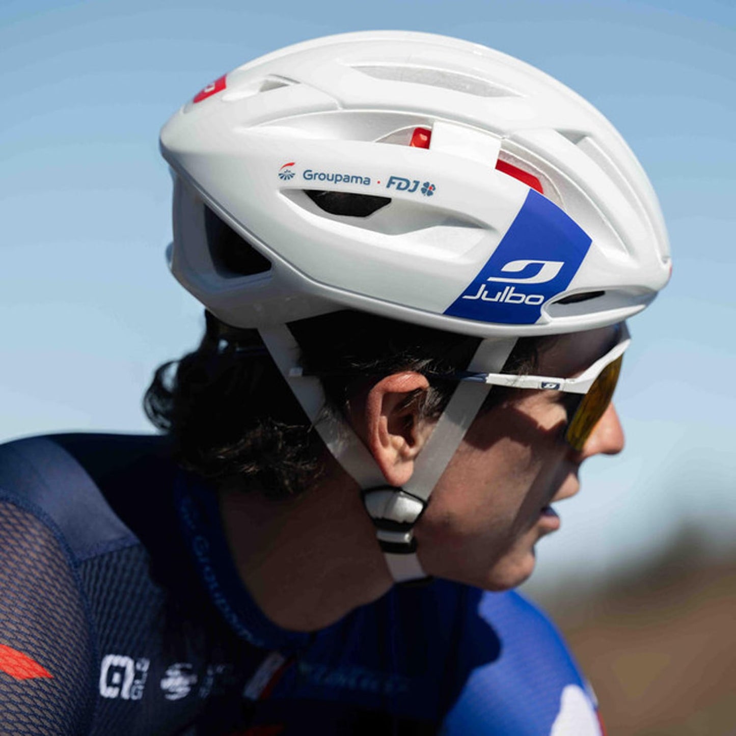 JULBO FINISHER EVO FDJ Road kypärä valkoinen