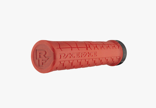 RACE FACE GETTA Lock-On kahvat 135mm punainen