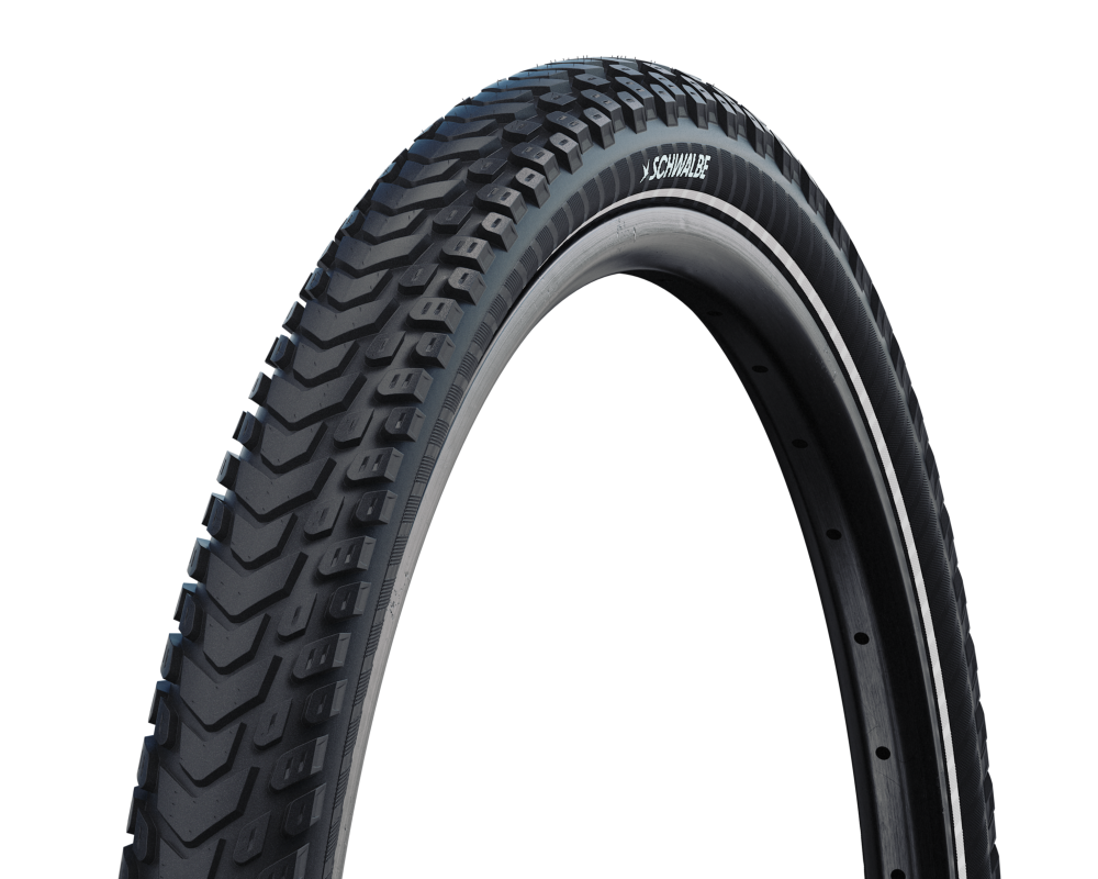 SCHWALBE MARATHON MONDIAL 27.5x2.25 ADDIX RaceGuard Reflex Tubetype jäykkä rengas