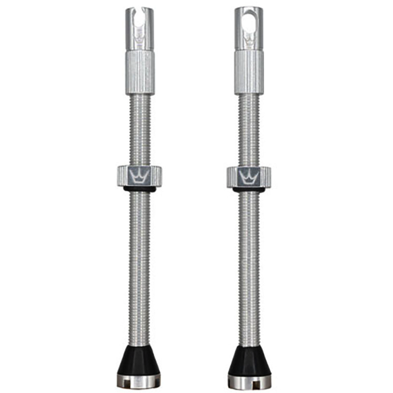 PEATY'S x Chris King MK2 Presta 80 mm Tubeless venttiilit (x2) hopea (x2)