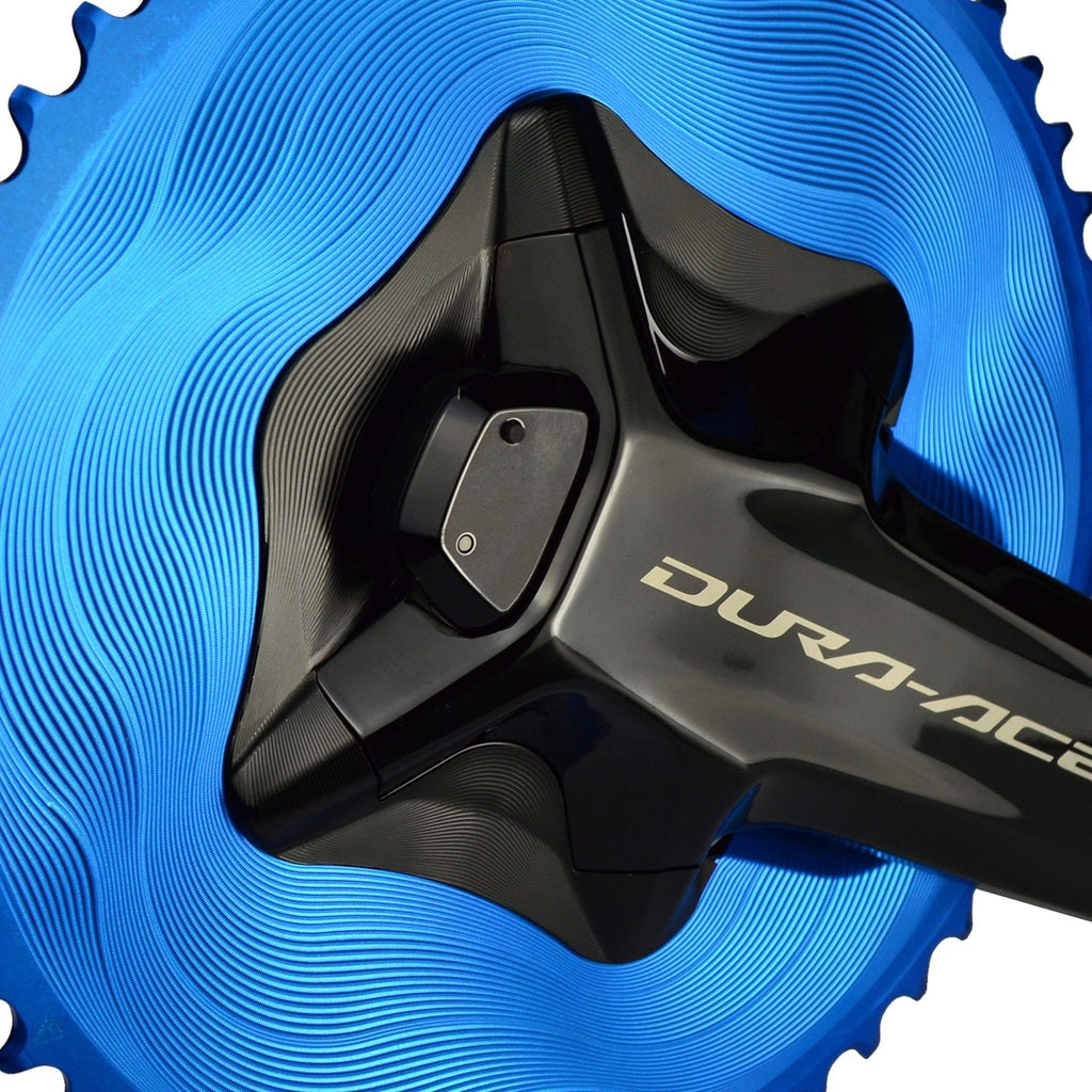 ALUGEAR-suojus Shimano R9200 -kampiakselille tehomittarilla