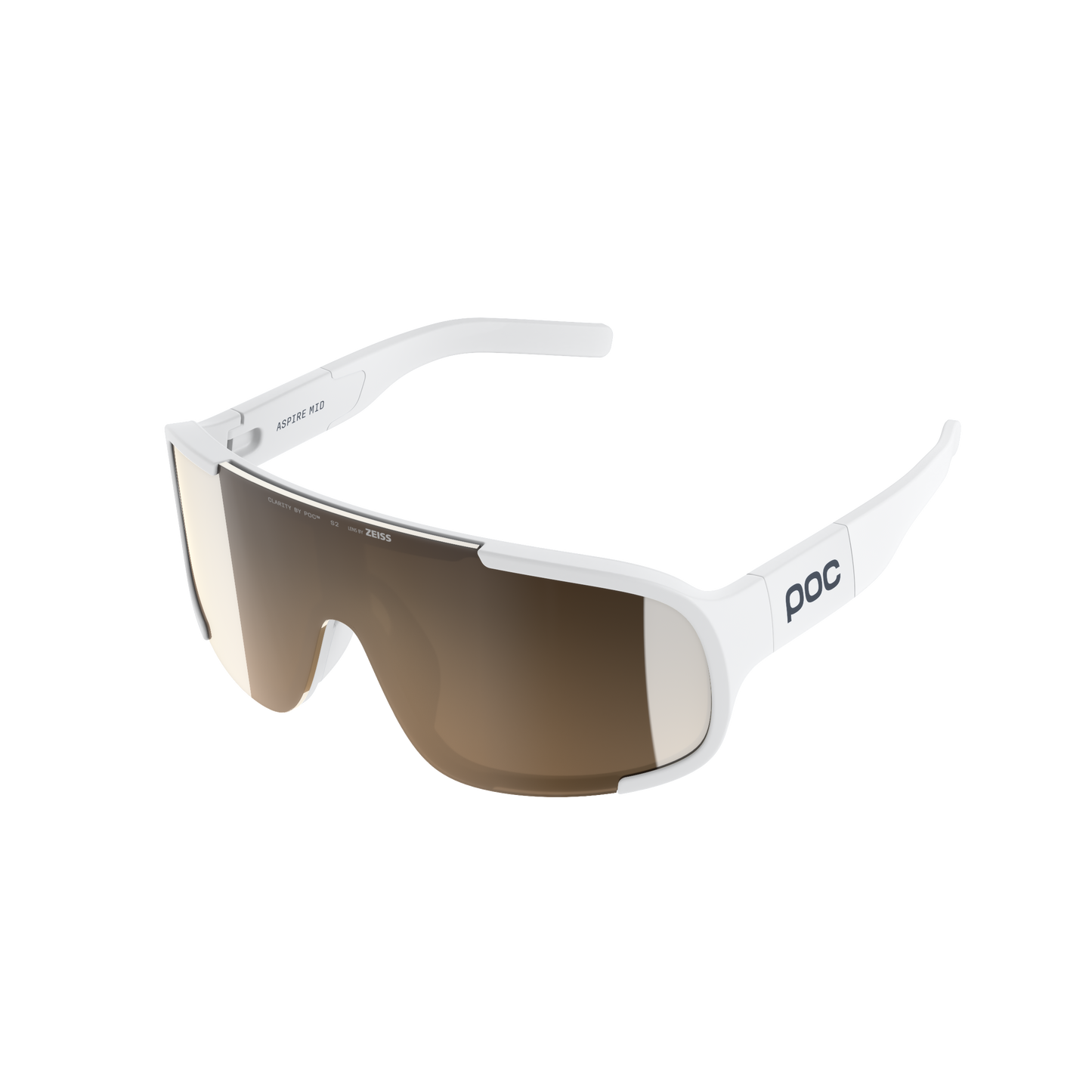 POC ASPIRE lasit Musta kirkaslinssi Trail/Partly Sunny Silver