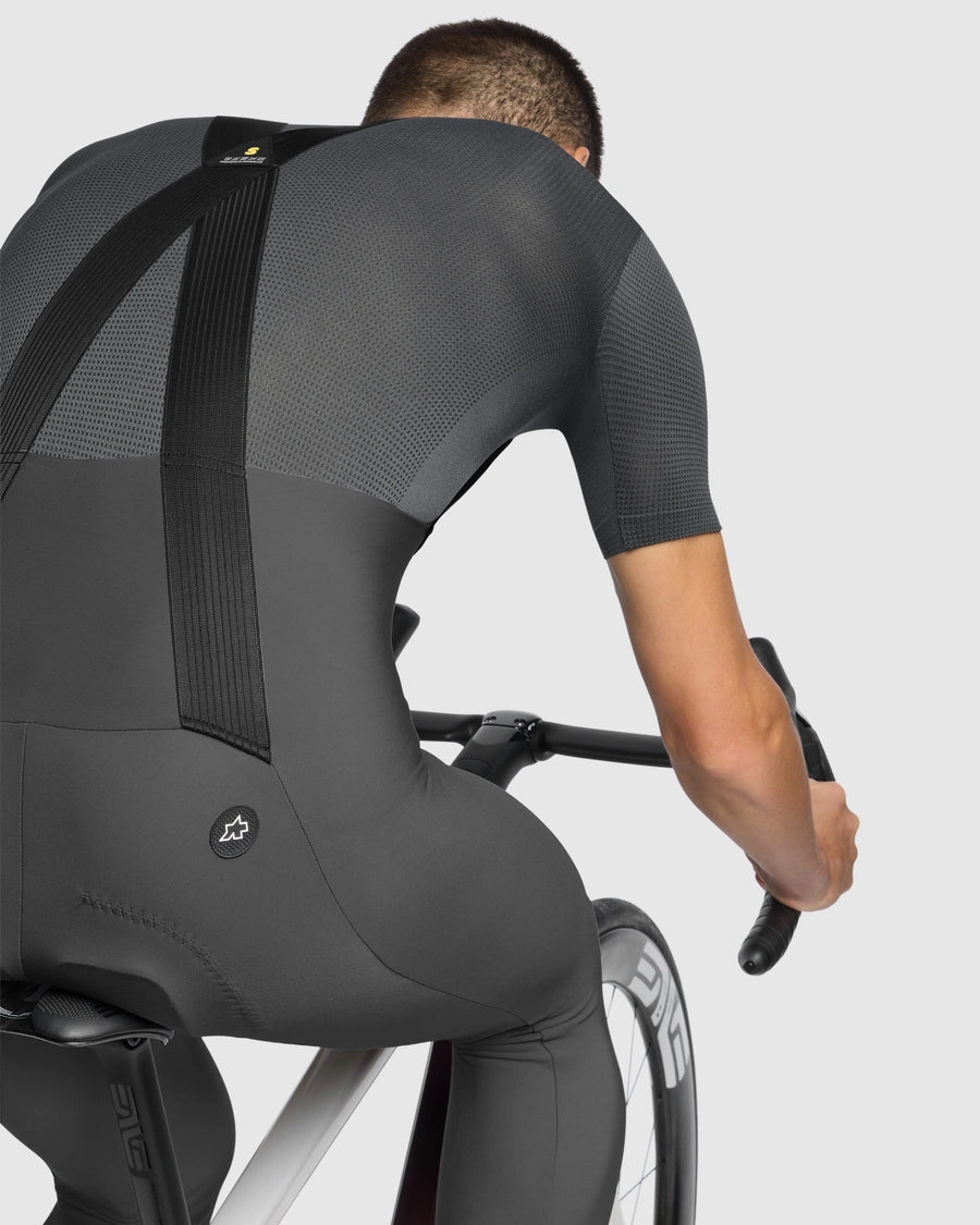 ASSOS MILLE GT SPRING FALL S11 Pitkät Henkselipyöräilyshortsit Harmaa
