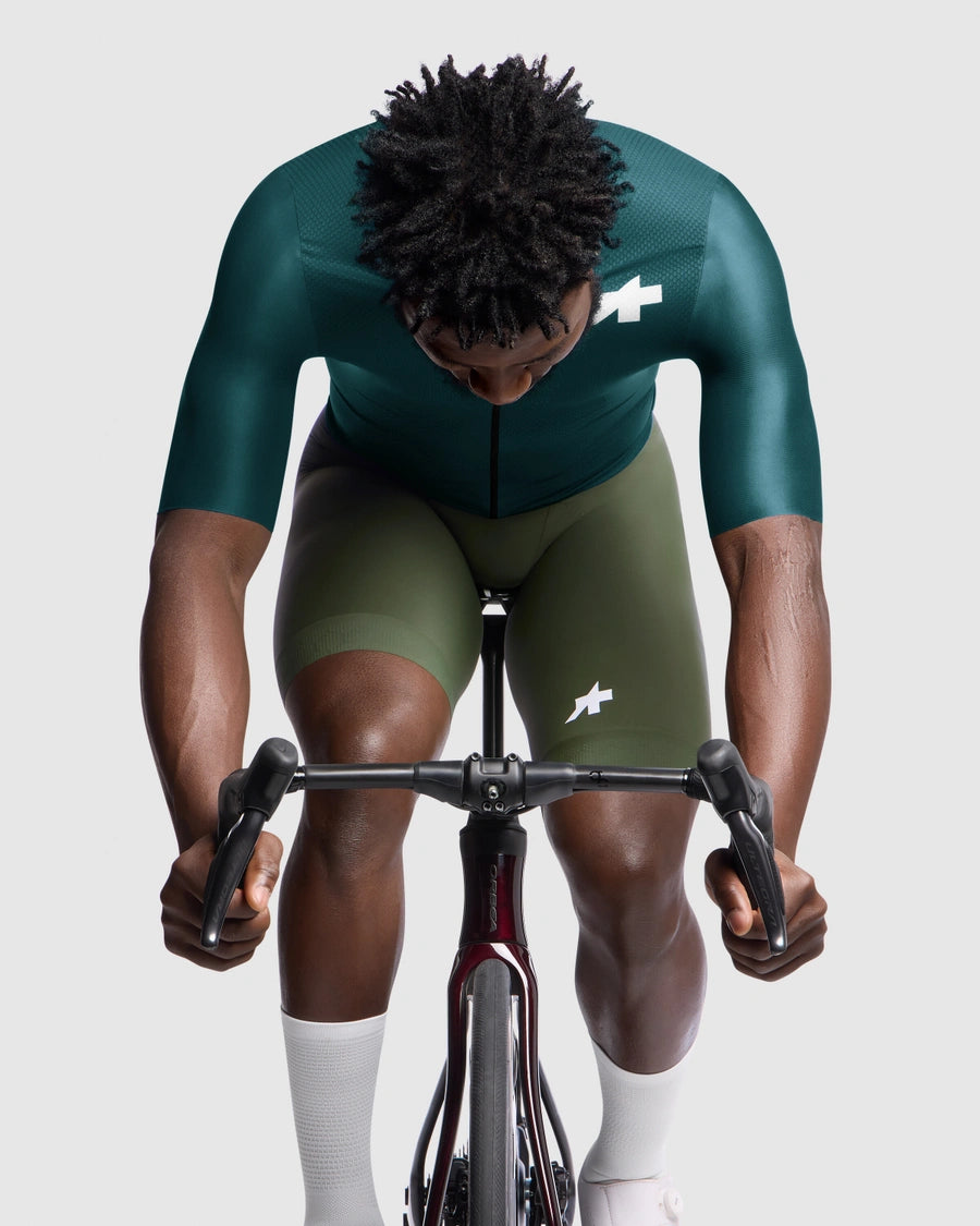 ASSOS MILLE GT JERSEY S11 EVO Lyhythihainen trikoo Syvä petrooliöljy