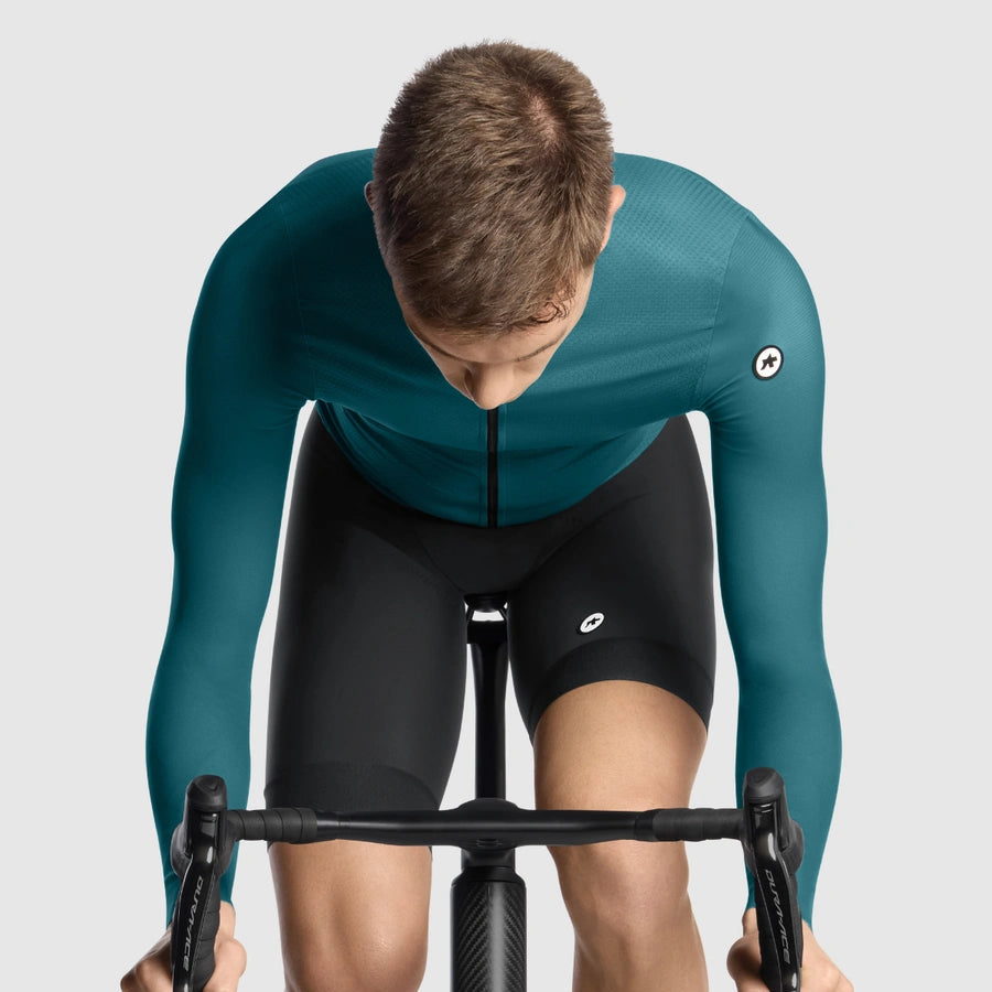 ASSOS MILLE GT pitkähihainen S11 Foundation vihreä trikoo