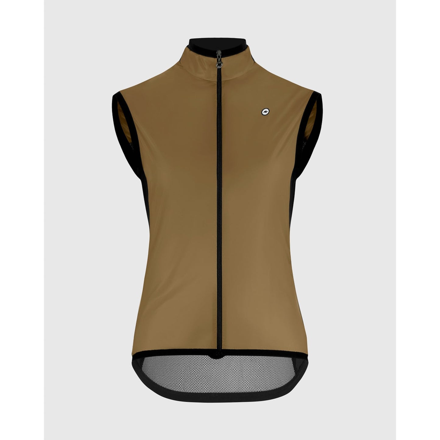 ASSOS UMA GT WIND C2 Naisten ruskea hihaton takki