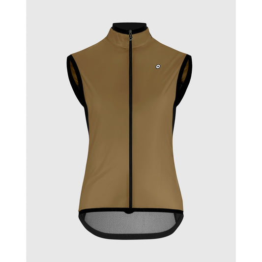 ASSOS UMA GT WIND C2 Naisten ruskea hihaton takki