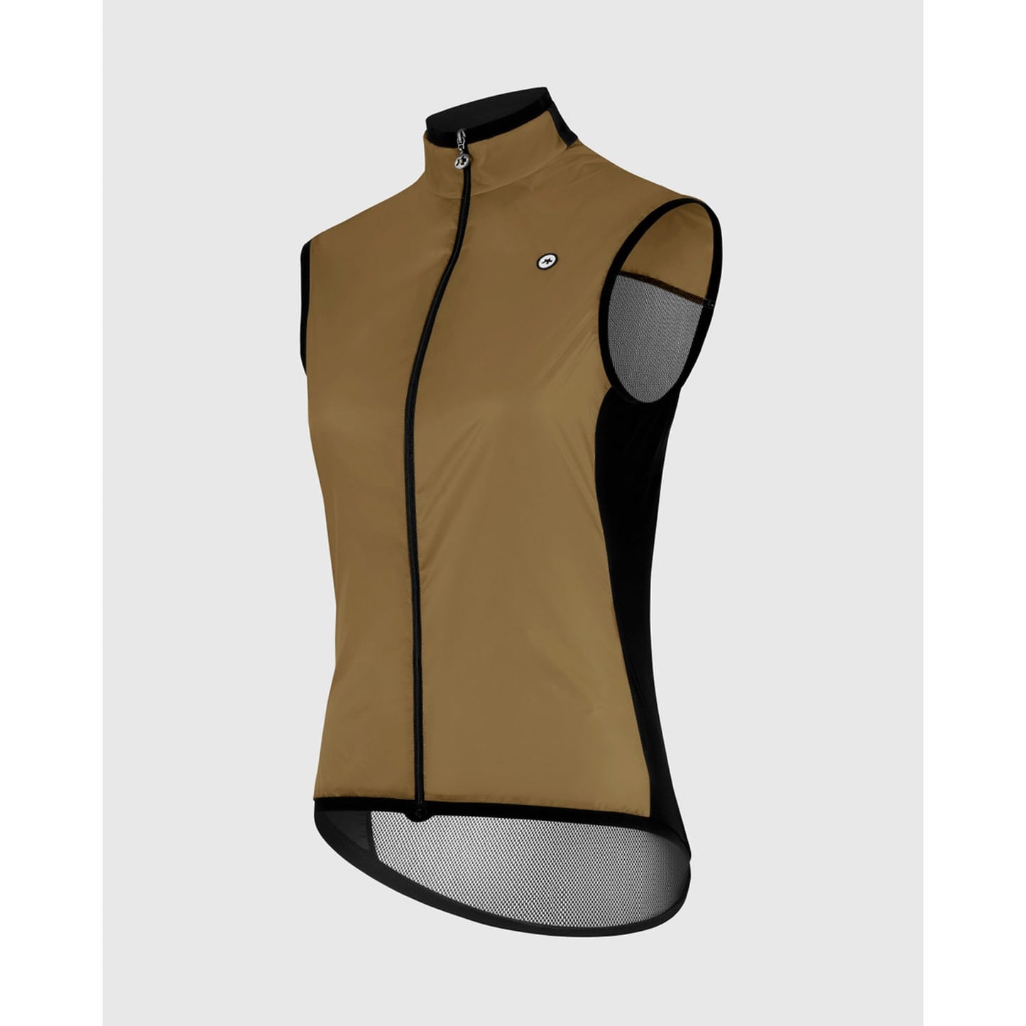ASSOS UMA GT WIND C2 Naisten ruskea hihaton takki
