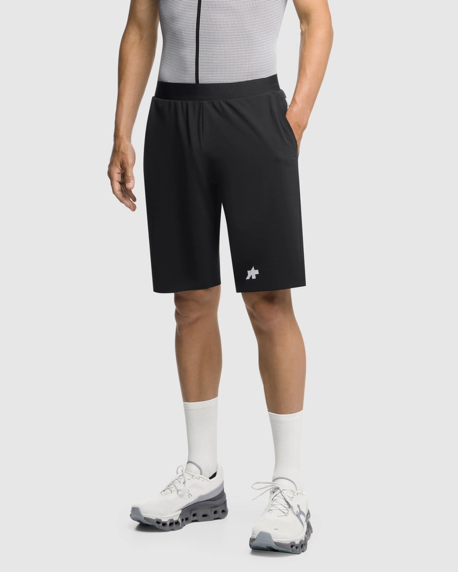 ASSOS TACTICA POST RIDE T5 Shortsit Musta