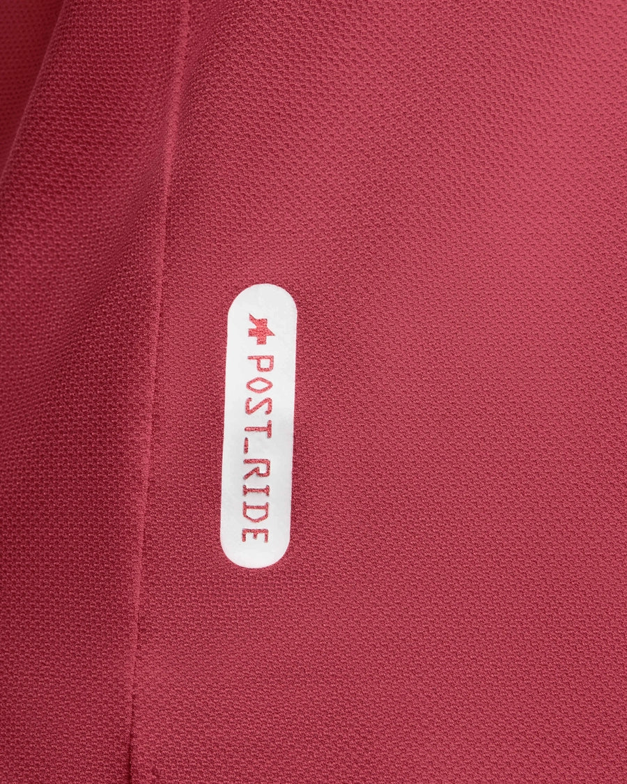 ASSOS TACTICA POST RIDE T5 lyhythihainen trikoo Deep Berry (syvän marjainen)