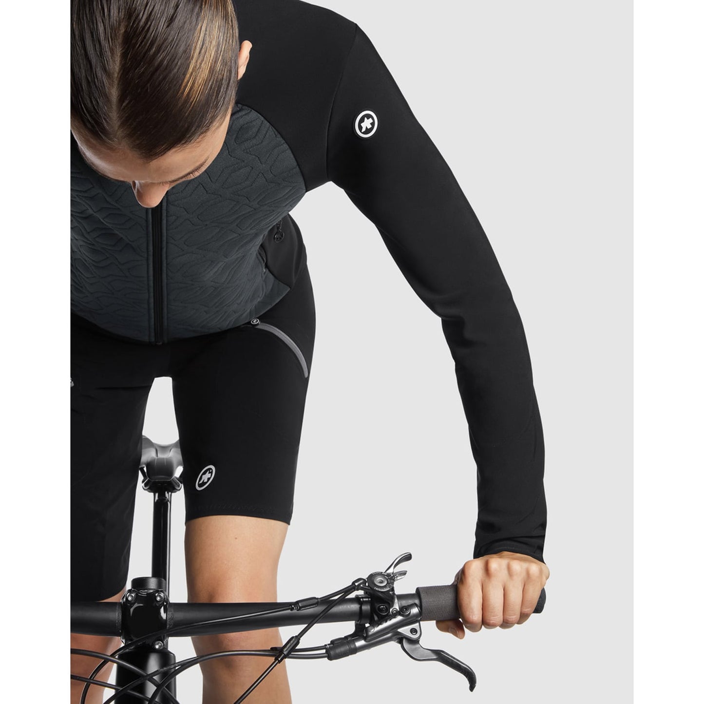 ASSOS TRAIL STEPPENWOLF SPRING FALL T3 takki Naisten harmaa