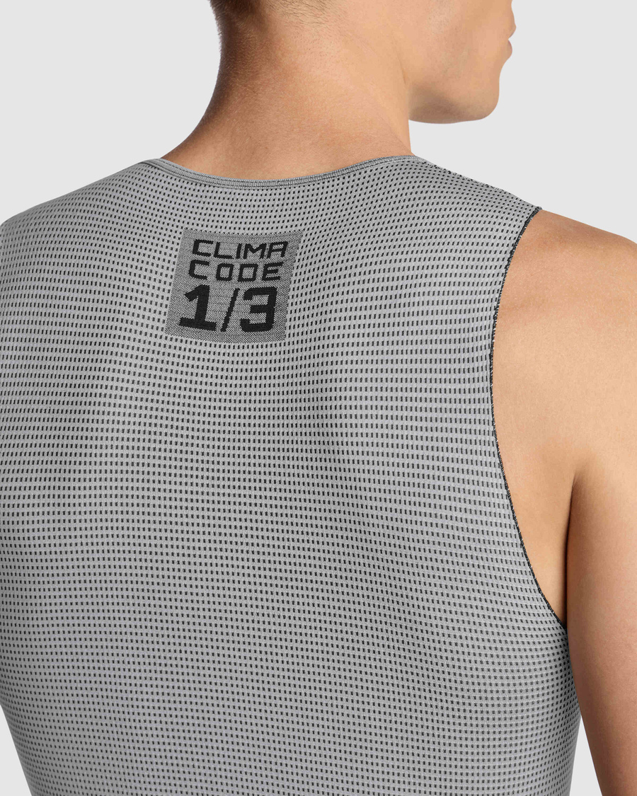 ASSOS NS SKIN LAYER P1 Hihaton alusasu Harmaa